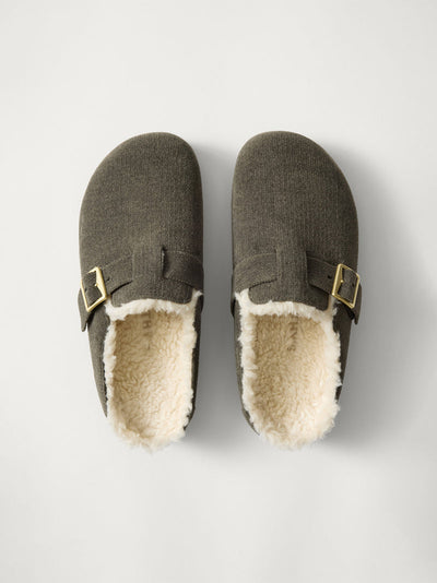 The Teddy Buckle Clog