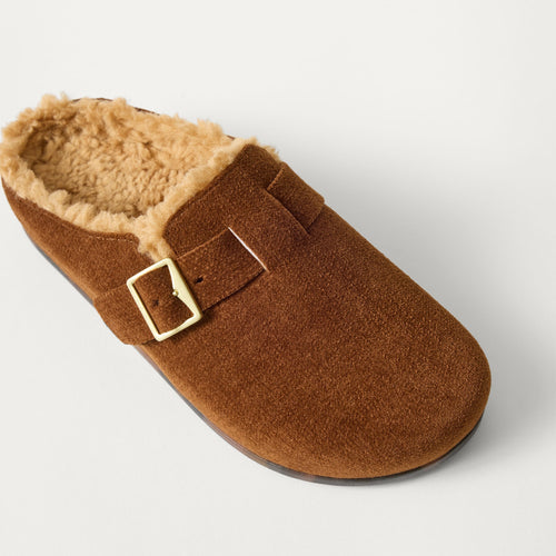 The Teddy Buckle Clog
