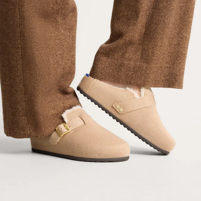 The Teddy Buckle Clog