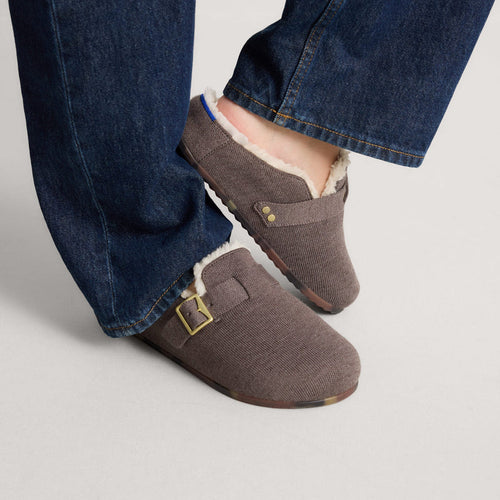 The Teddy Buckle Clog